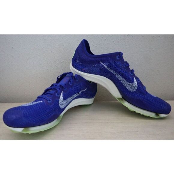 Nike CD4385-400 Men's 12.5 Women's 14 Blue Air Zoom Victory Running Spikes $190 - Picture 4 of 13